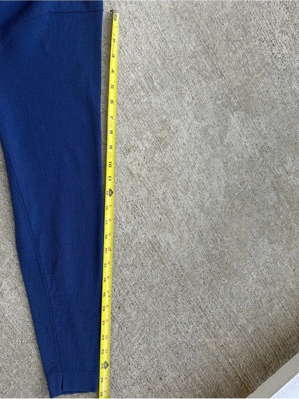 Peter Millar Men L Wool Blend Blue 1/4 Zip Sweater “Conway Farms Golf Club” Logo